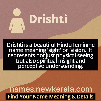 Drishti Name Meaning and Origin
