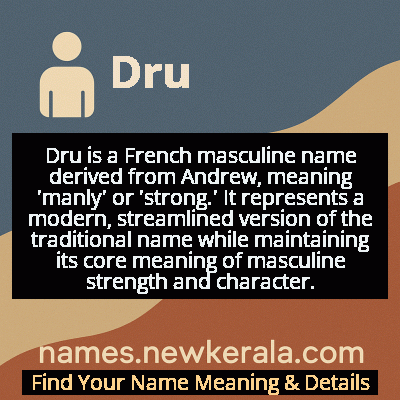 Dru Name Meaning and Origin