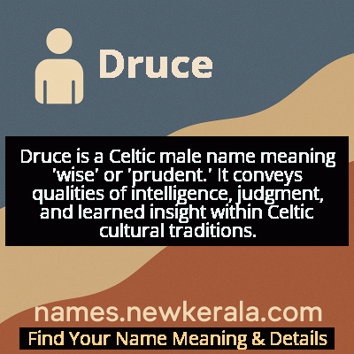 Druce Name Meaning and Origin