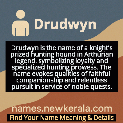 Drudwyn Name Meaning and Origin