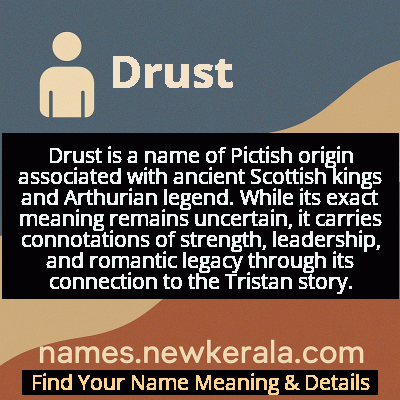 Drust Name Meaning and Origin