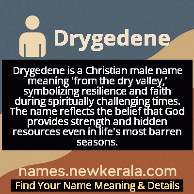 Drygedene Name Meaning and Origin