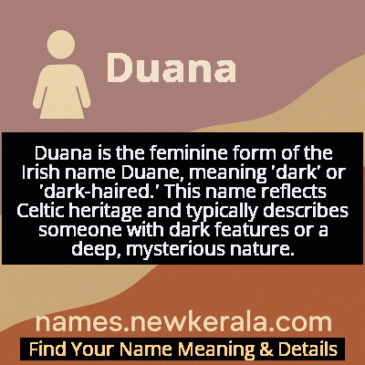 Duana Name Meaning and Origin