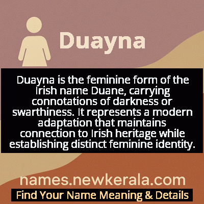 Duayna Name Meaning and Origin
