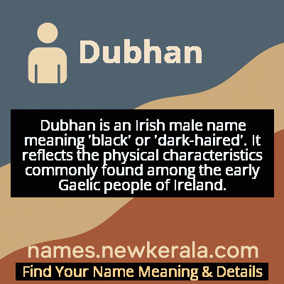 Dubhan Name Meaning and Origin