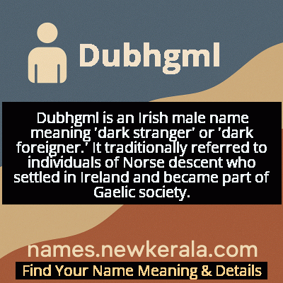 Dubhgml Name Meaning and Origin