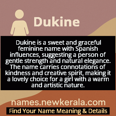 Dukine Name Meaning and Origin