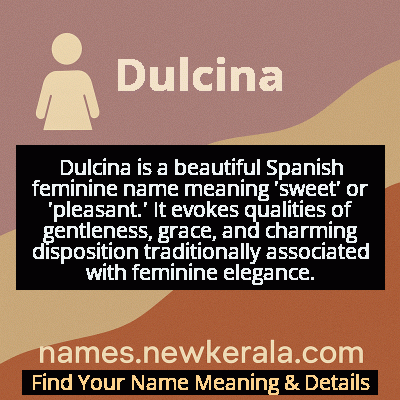 Dulcina Name Meaning and Origin
