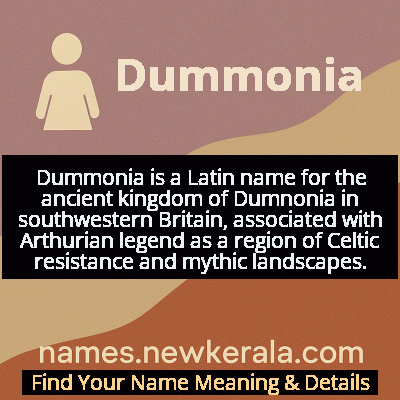 Dummonia Name Meaning and Origin