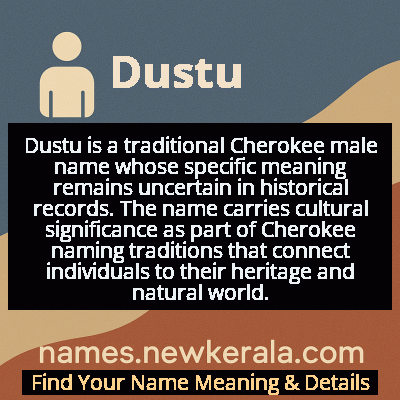 Dustu Name Meaning and Origin