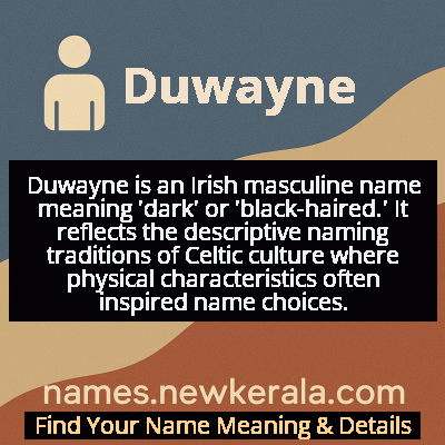 Duwayne Name Meaning and Origin