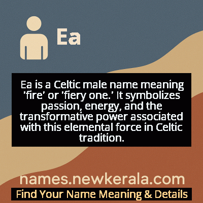 Ea Name Meaning and Origin