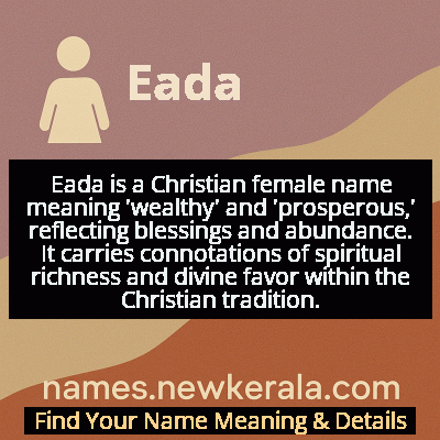 Eada Name Meaning and Origin