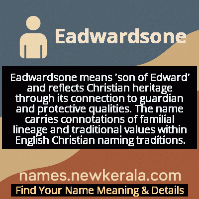 Eadwardsone Name Meaning and Origin
