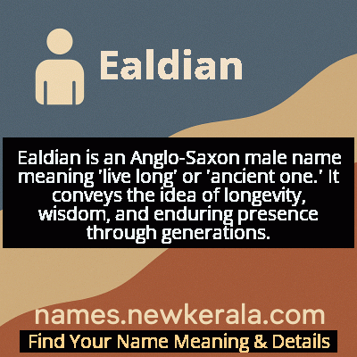 Ealdian Name Meaning and Origin