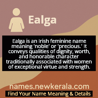 Ealga Name Meaning and Origin