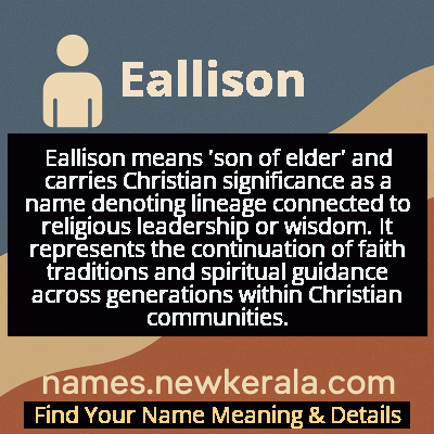 Eallison Name Meaning and Origin