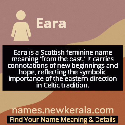 Eara Name Meaning and Origin