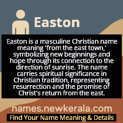 Easton Name Meaning and Origin