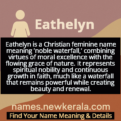 Eathelyn Name Meaning and Origin