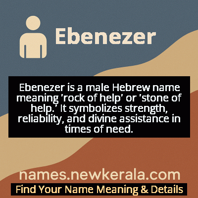 Ebenezer Name Meaning and Origin