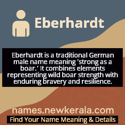 Eberhardt Name Meaning and Origin