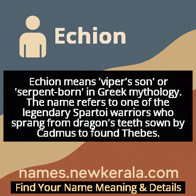 Echion Name Meaning and Origin