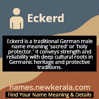 Eckerd Name Meaning and Origin