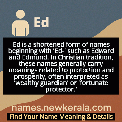 Ed Name Meaning and Origin