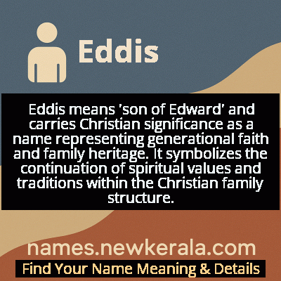 Eddis Name Meaning and Origin