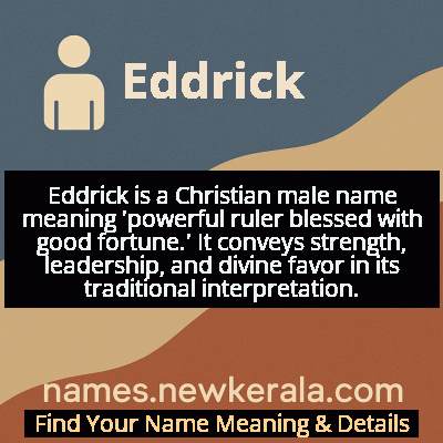 Eddrick Name Meaning and Origin