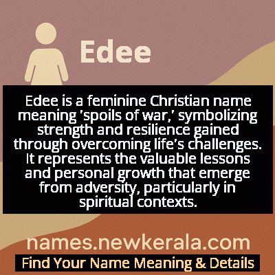 Edee Name Meaning and Origin