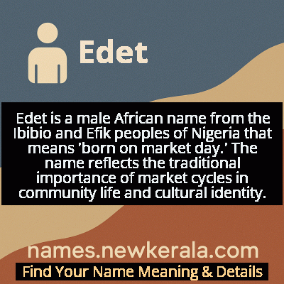Edet Name Meaning and Origin