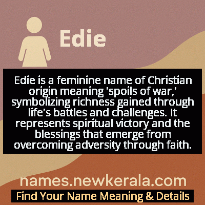Edie Name Meaning and Origin