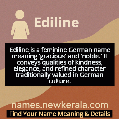 Ediline Name Meaning and Origin