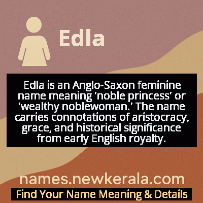 Edla Name Meaning and Origin