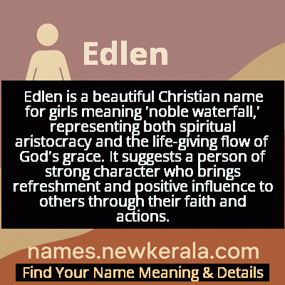 Edlen Name Meaning and Origin