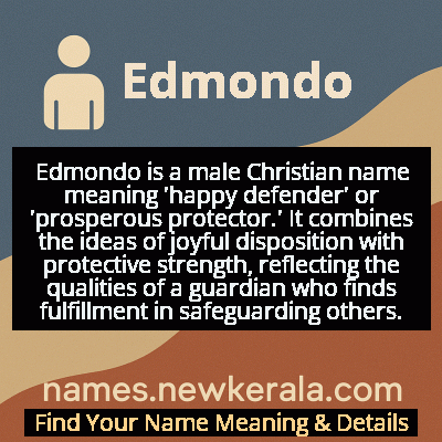 Edmondo Name Meaning and Origin