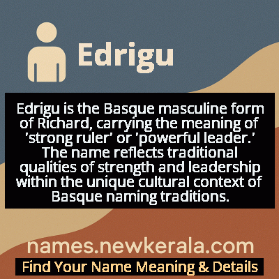 Edrigu Name Meaning and Origin