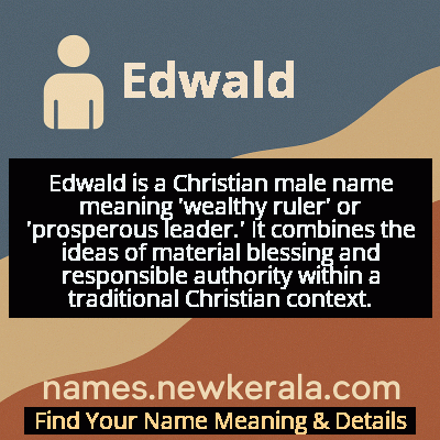 Edwald Name Meaning and Origin