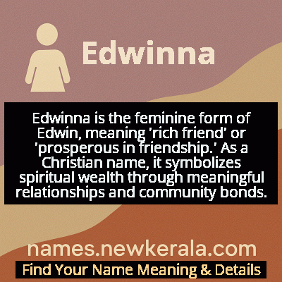 Edwinna Name Meaning and Origin