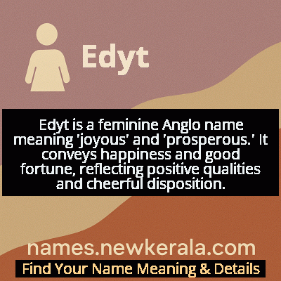 Edyt Name Meaning and Origin