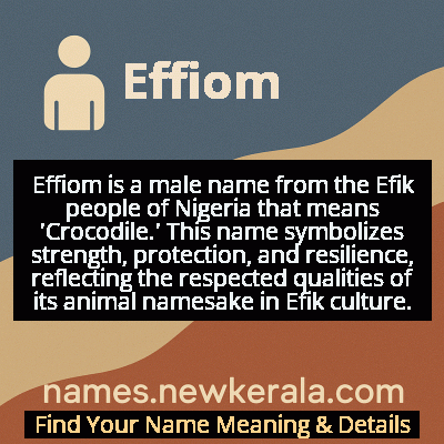 Effiom Name Meaning and Origin