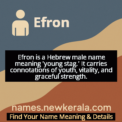 Efron Name Meaning and Origin