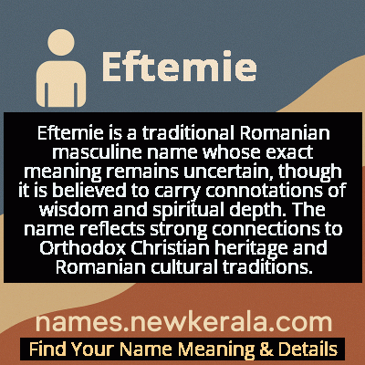 Eftemie Name Meaning and Origin