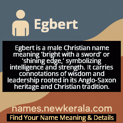 Egbert Name Meaning and Origin