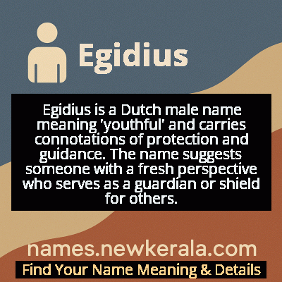 Egidius Name Meaning and Origin