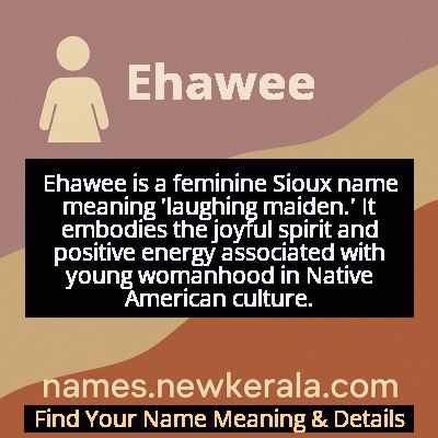 Ehawee Name Meaning and Origin