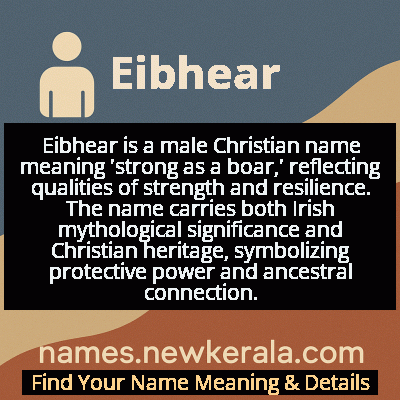 Eibhear Name Meaning and Origin