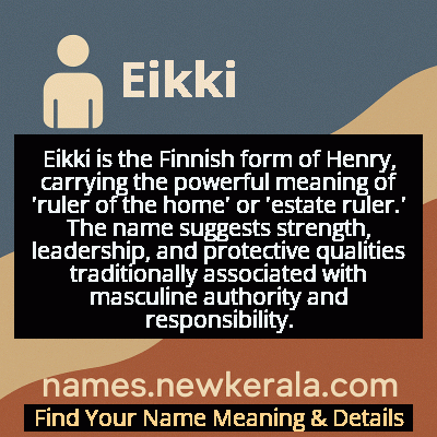 Eikki Name Meaning and Origin